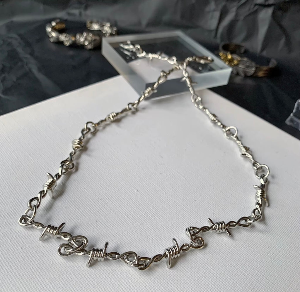 Barbed Wire Wallet Chain