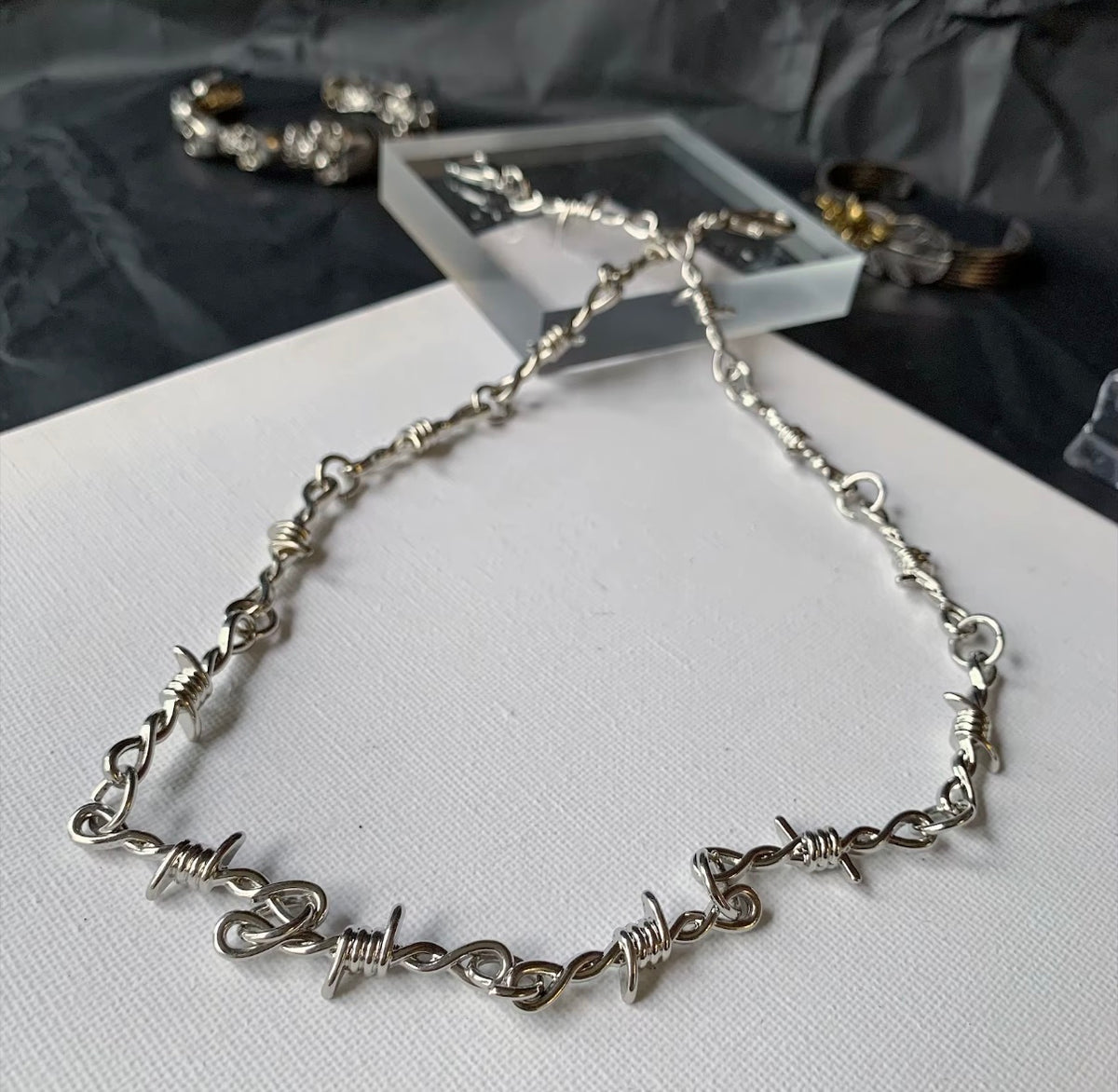 Barbed Wire Wallet Chain