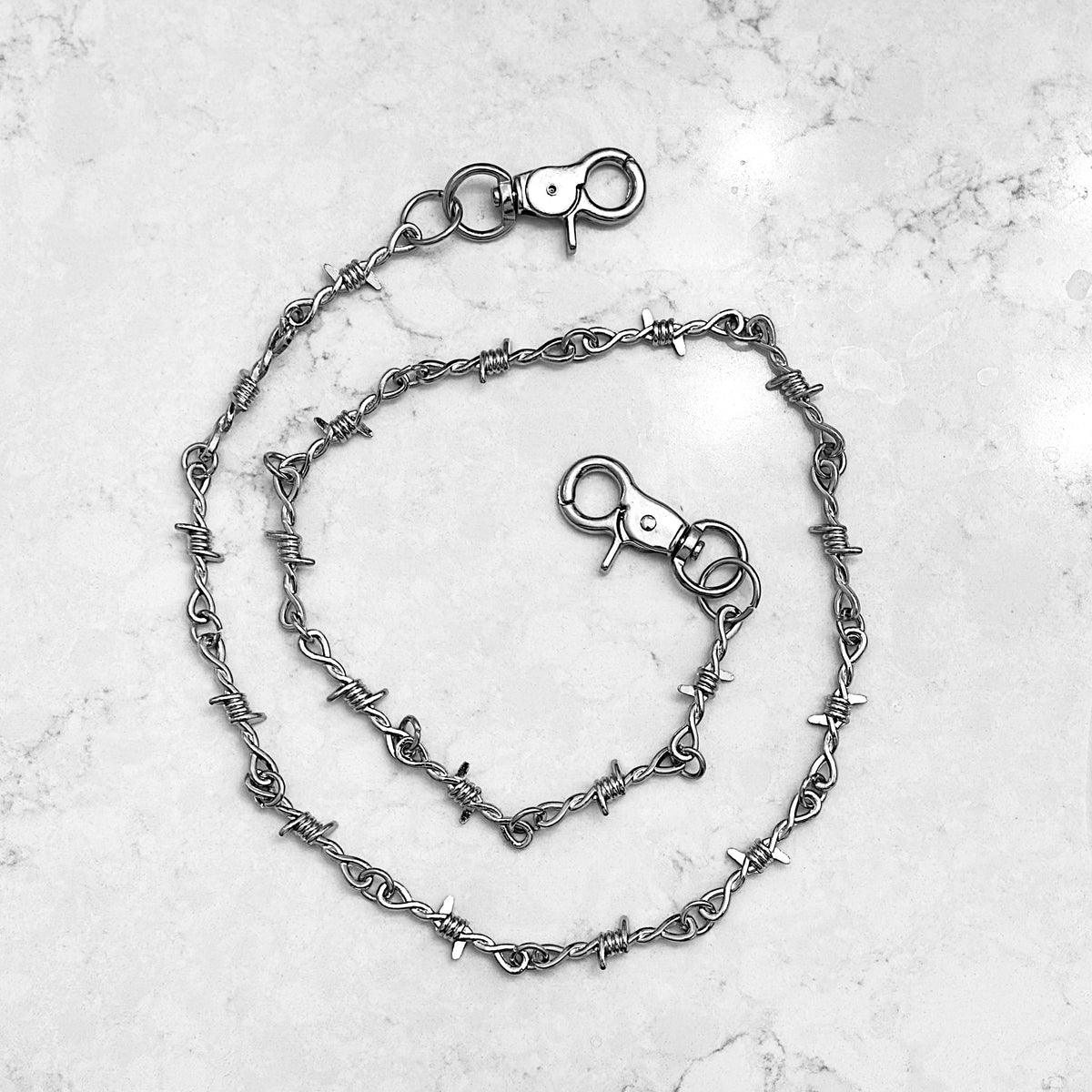 Barbed Wire Wallet Chain